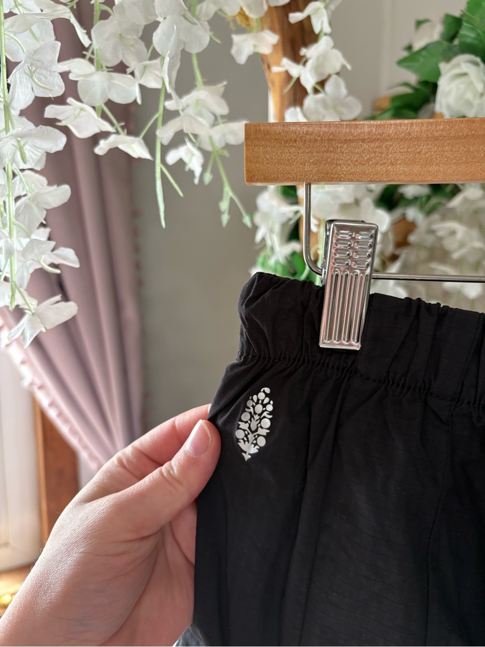 FP Movement by Free People Black Track Joggers with Waistband - Picture 6 of 7